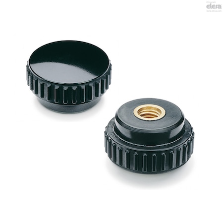 Elesa Brass boss, threaded blind hole, B.193/15 B-M3 B.193-B